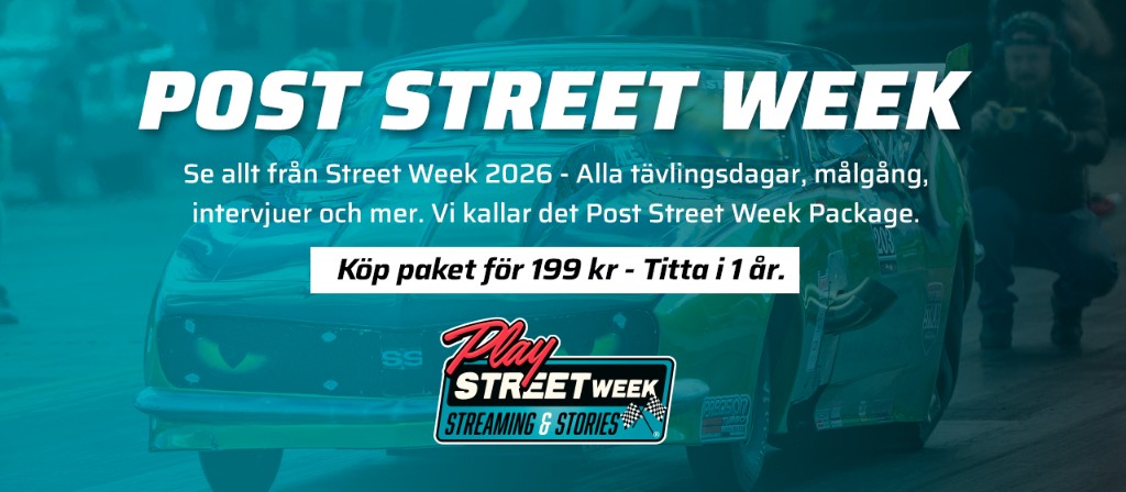 Post Street Week Package — 199 kr, titta i 1 år